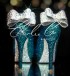 4  5 or 5.5 Deep Sea Crystal Jewelled heels