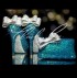 4  5 or 5.5 Deep Sea Crystal Jewelled heels