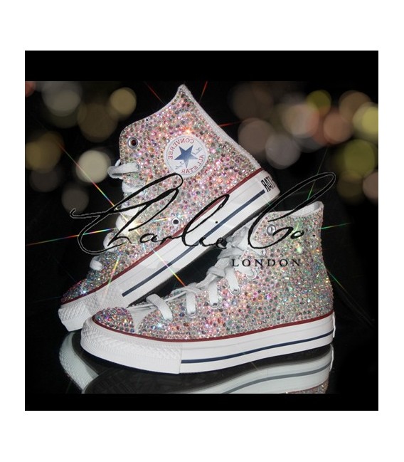 Swarovski  Glass Crystal Converse