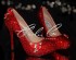 5 Scarlet Rose  Crystal Stilettos