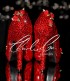 5 Scarlet Rose  Crystal Stilettos