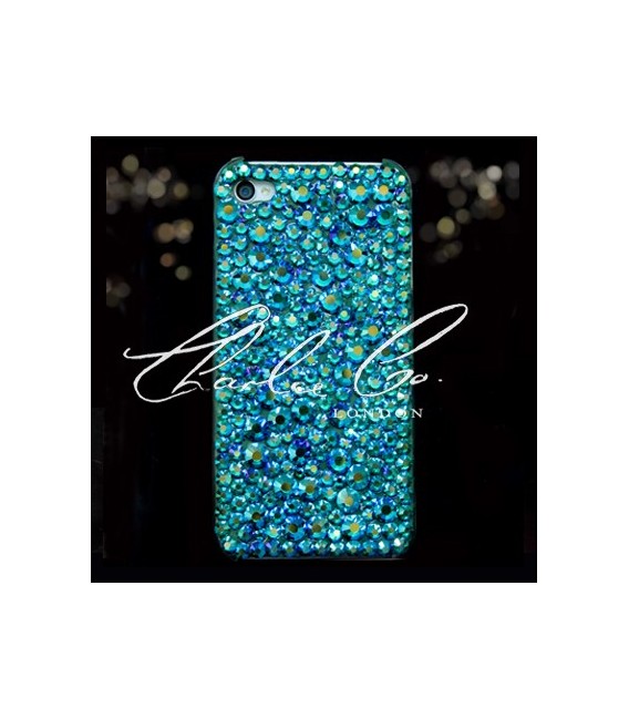 Emerald AB Swarovski Crystal Phone Case iPhone 4  4s