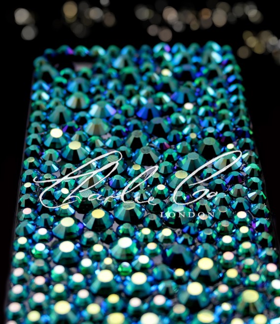 Emerald AB Swarovski Crystal Phone Case iPhone 4  4s