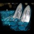 3  4 or 5 Blue Zircon Front Bow Crystal Shoes