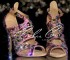 4 Jungle Jewel Crystal Sandal Heels