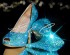 3  4 or 5 Aquamarine AB Crystal Heels