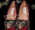 3  4 or 5 Crocodile Vitrail Crystal Court Heels