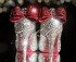 3  4 or 5 Heart  Sole Crystal Heels