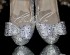3 Diamond Bow Crystal Court Heels