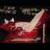 3  4 or 5 Valentine Red Crystal Rose Pointed Toe Heels