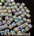 Diamond Rock Crystal Clutch Bag
