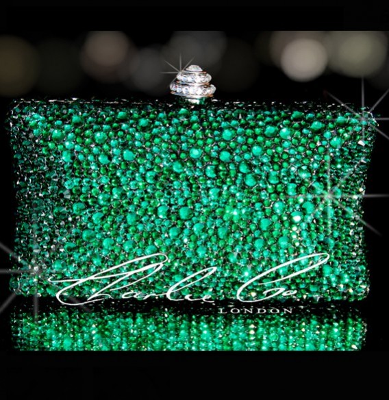 Emerald Green Sequin Bag - I Am Kréyol