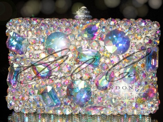 Swarovski AB Ice Crystal V Claw Casing Bag